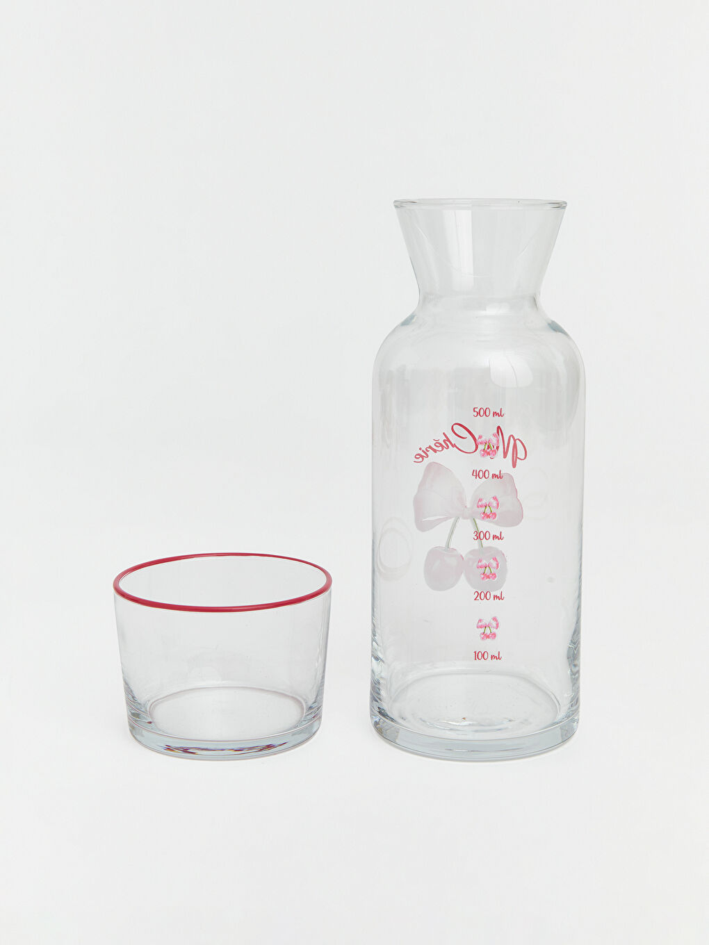 Karışık Baskılı Cam Su Şişesi 700 ml-2