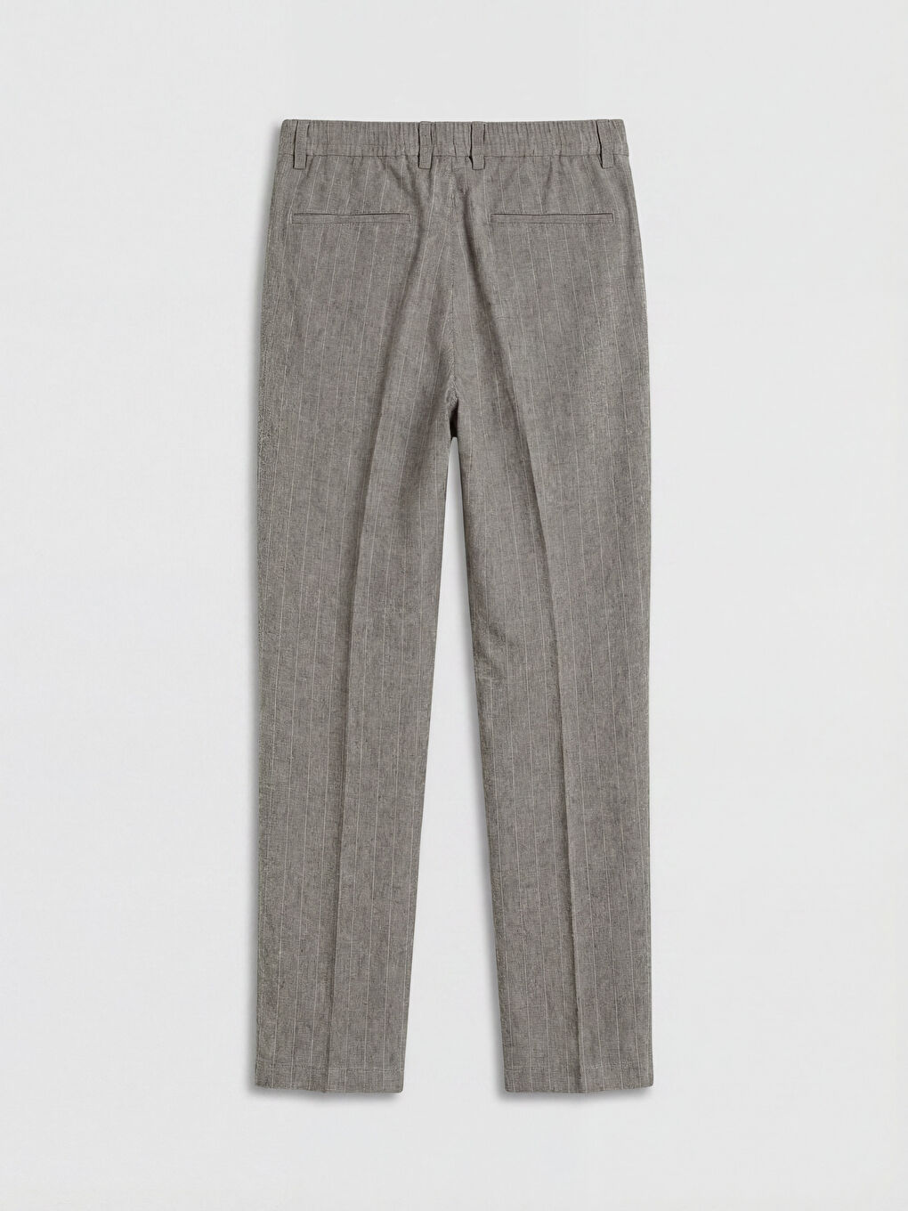 Kahverengi Regular Fit Erkek Pileli Pantolon-1