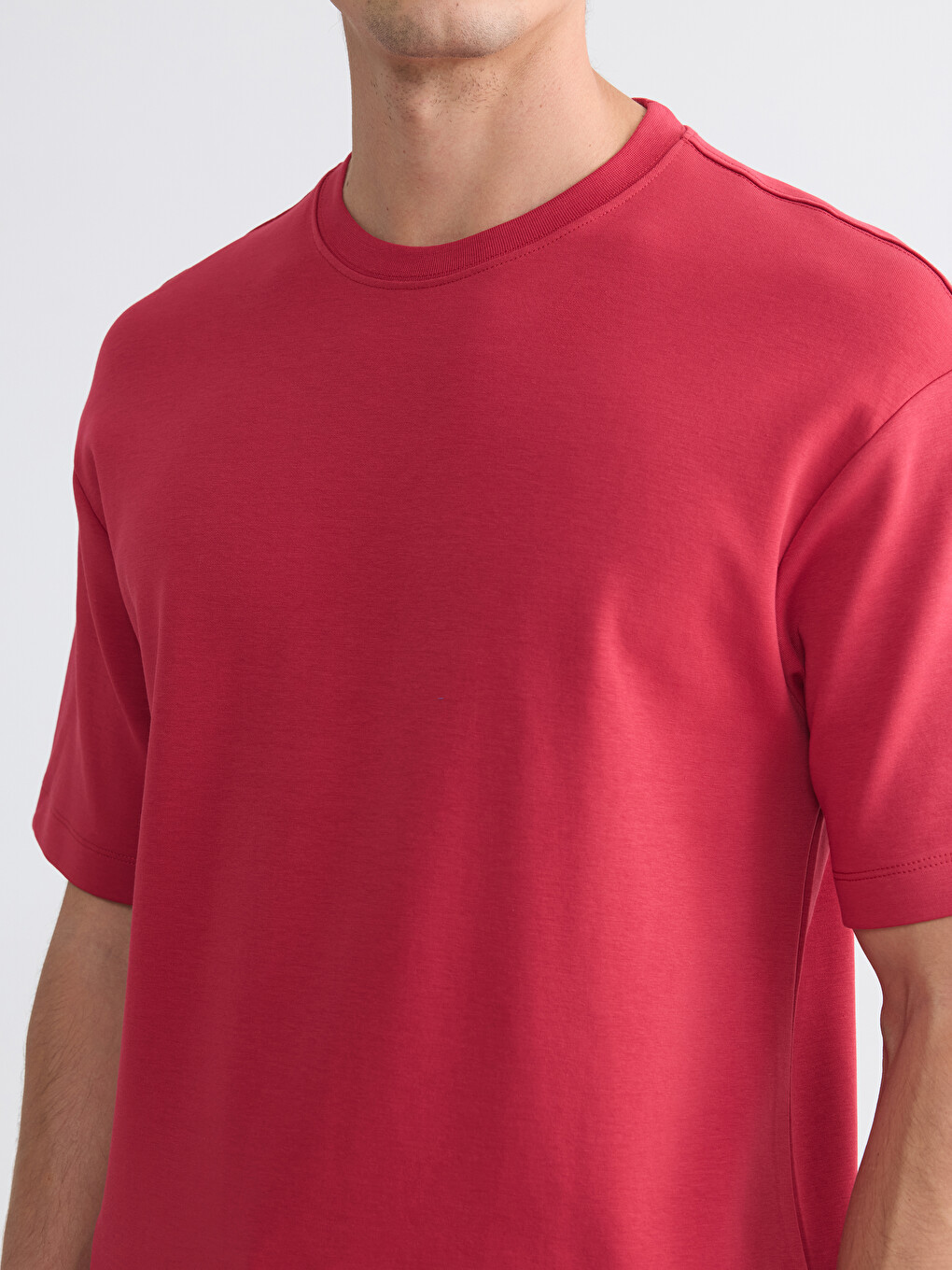 Regular Fit Crew Neck Men's T-Shirt-2