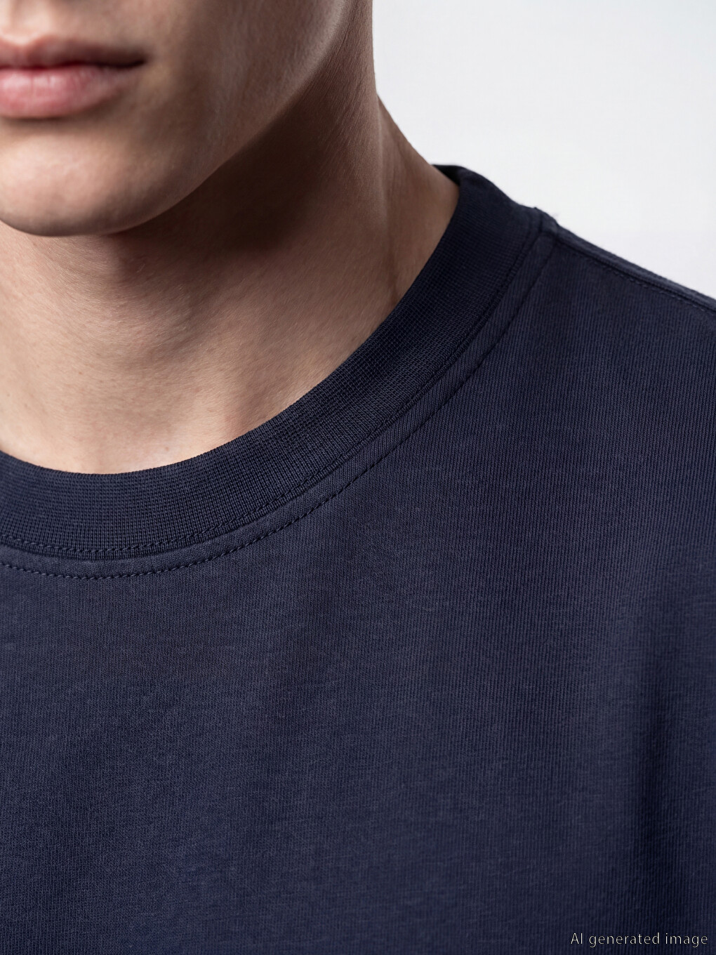 Regular Fit Crew Neck Men's T-Shirt-2