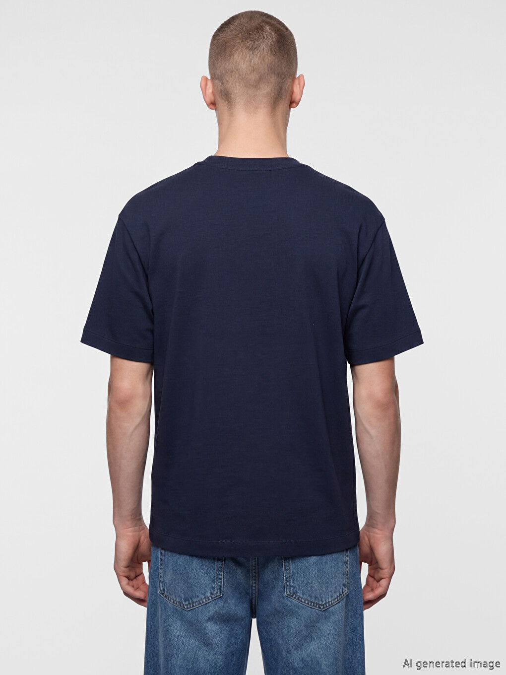 Regular Fit Crew Neck Men's T-Shirt-3