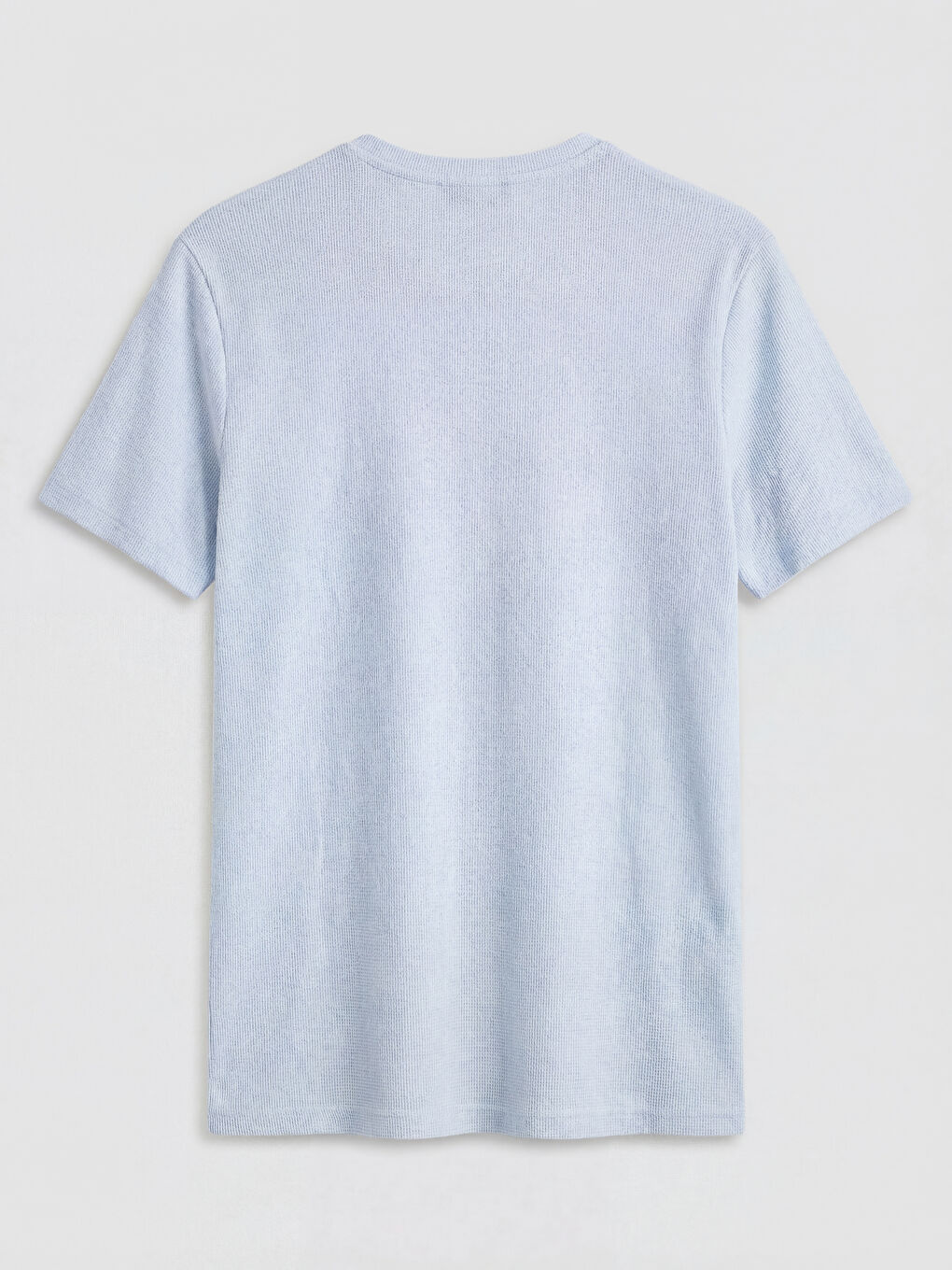 Mavi Bisiklet Yaka Erkek Tişört-1