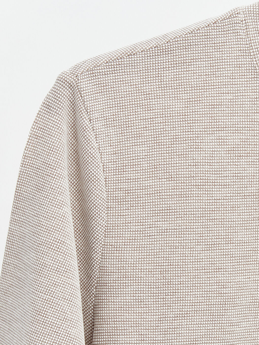 Kahverengi Bisiklet Yaka Erkek Tişört-6