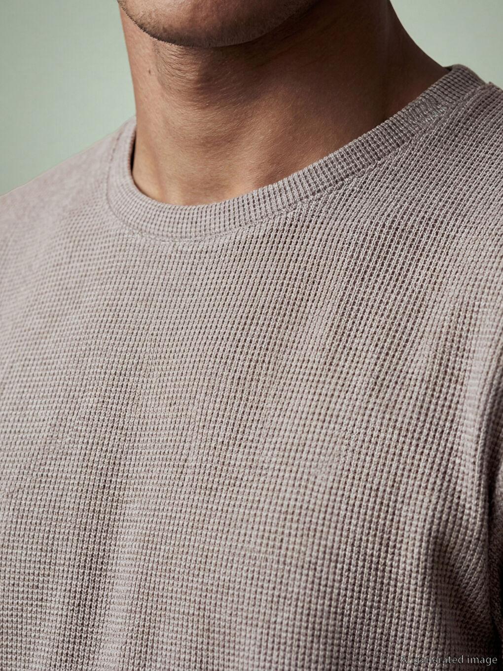 Мужская футболка с круглым вырезом-2