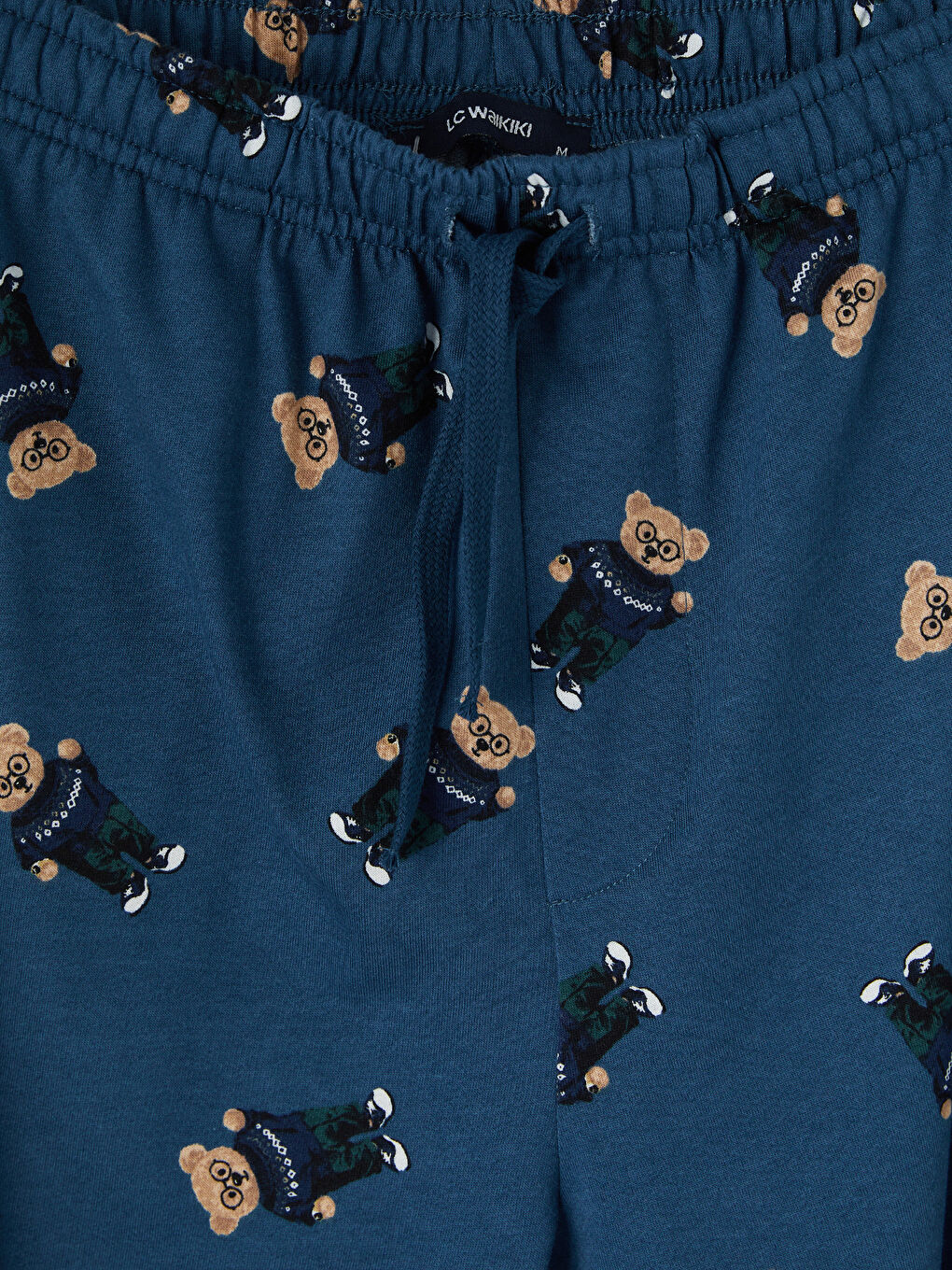 İndigo Regular Fit Baskılı Erkek Pijama Alt-2