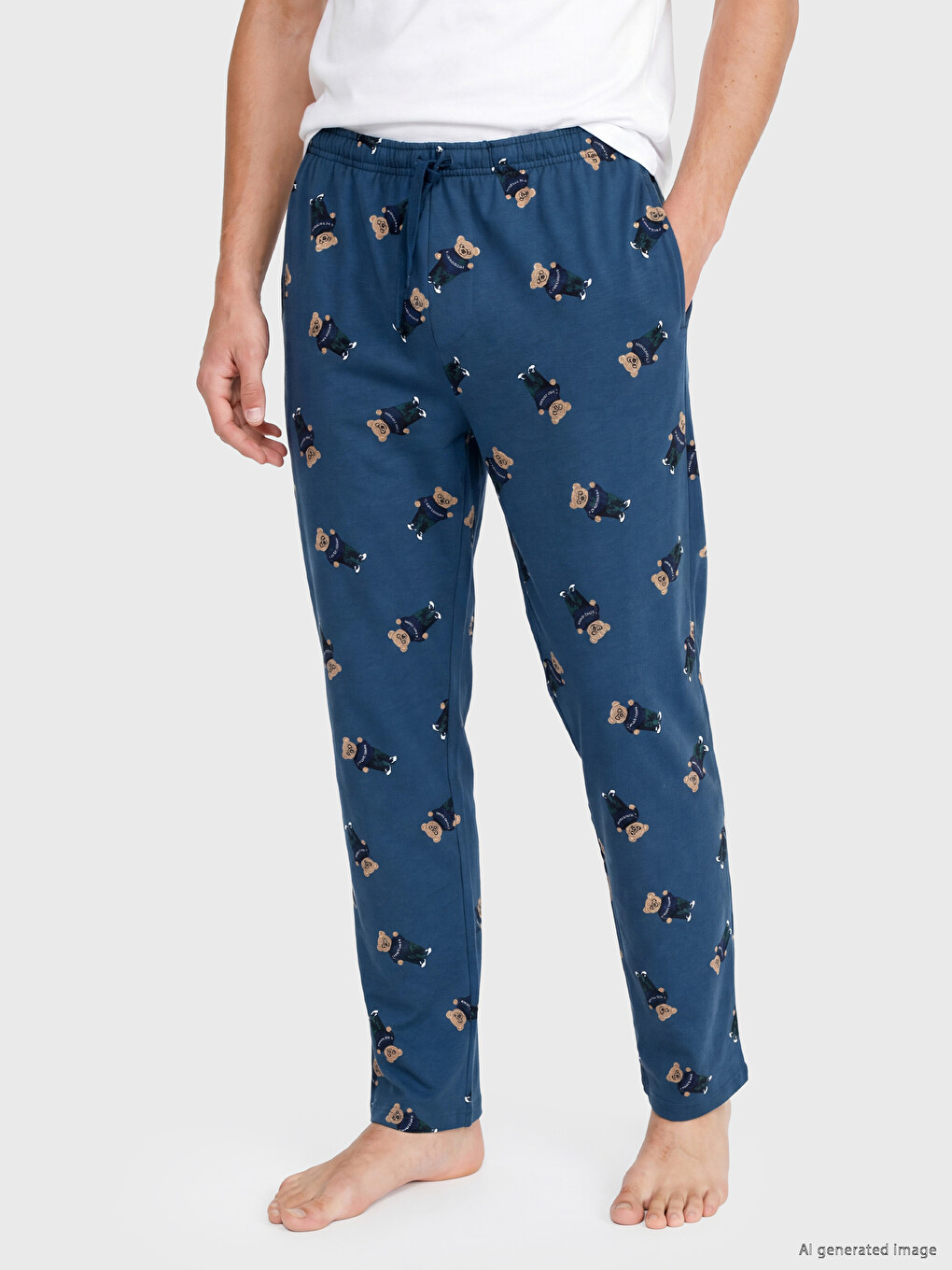 Regular Fit Printed Men's Pyjamas Bottoms-1