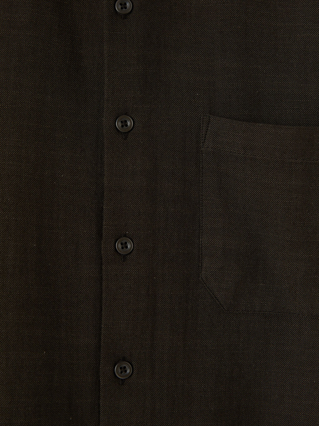Kahverengi Regular Fit Erkek Dokulu Gömlek-2