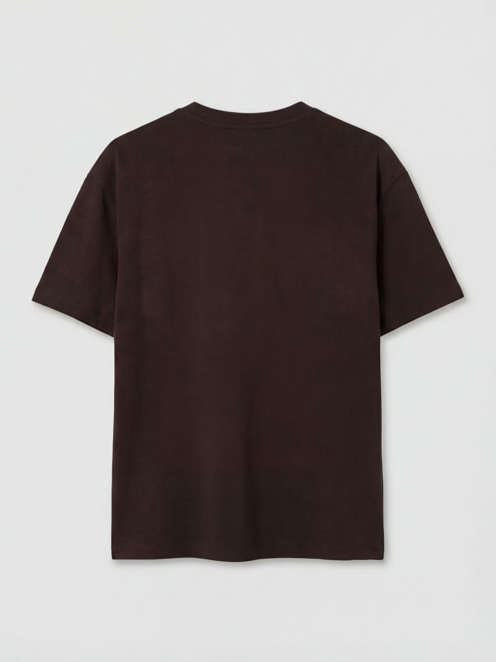 Kahverengi Los Angeles Baskılı Soft Touch Kadın Tişört-1