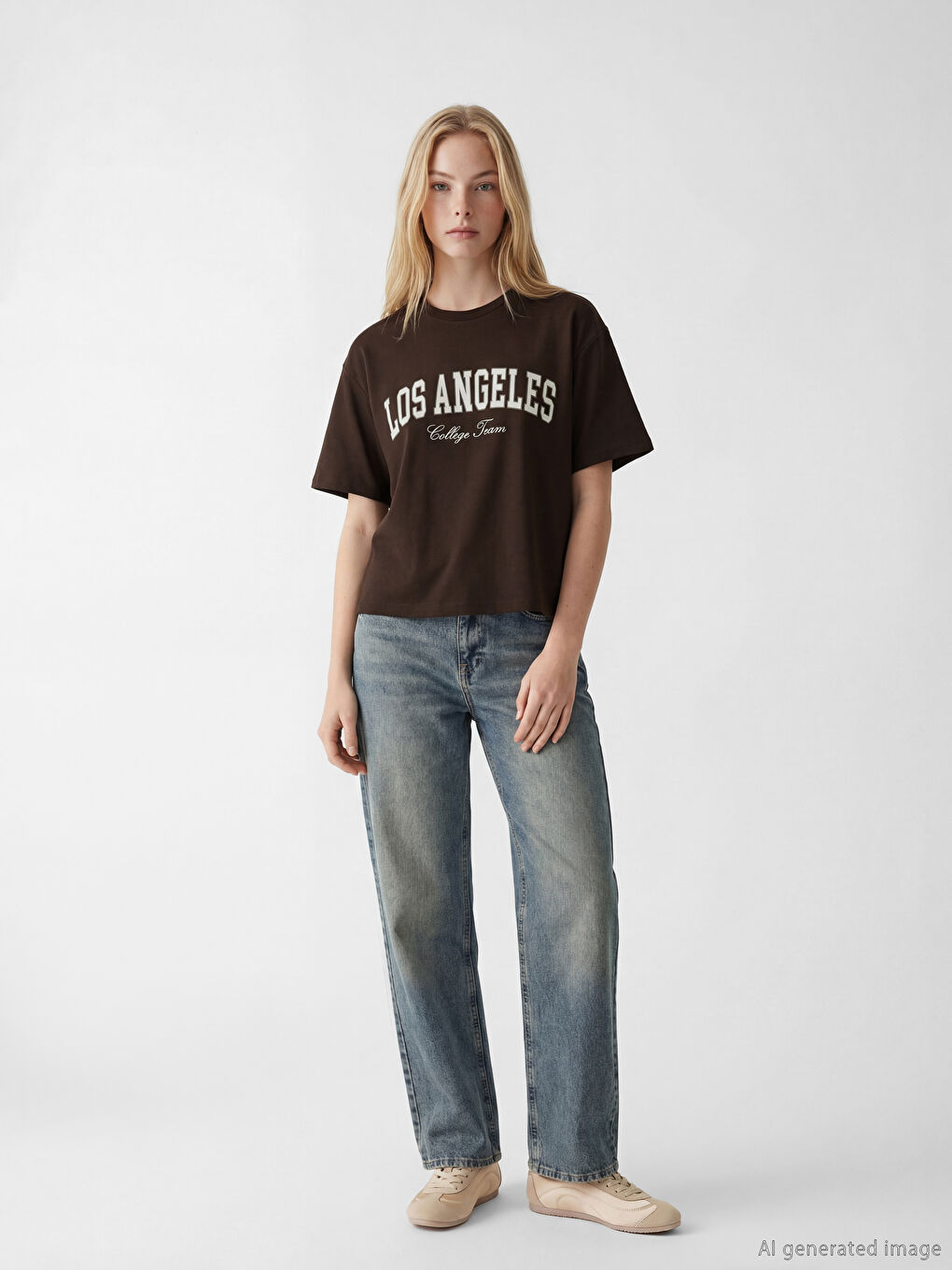 Los Angeles Printed Soft Touch Women's T-Shirt-1
