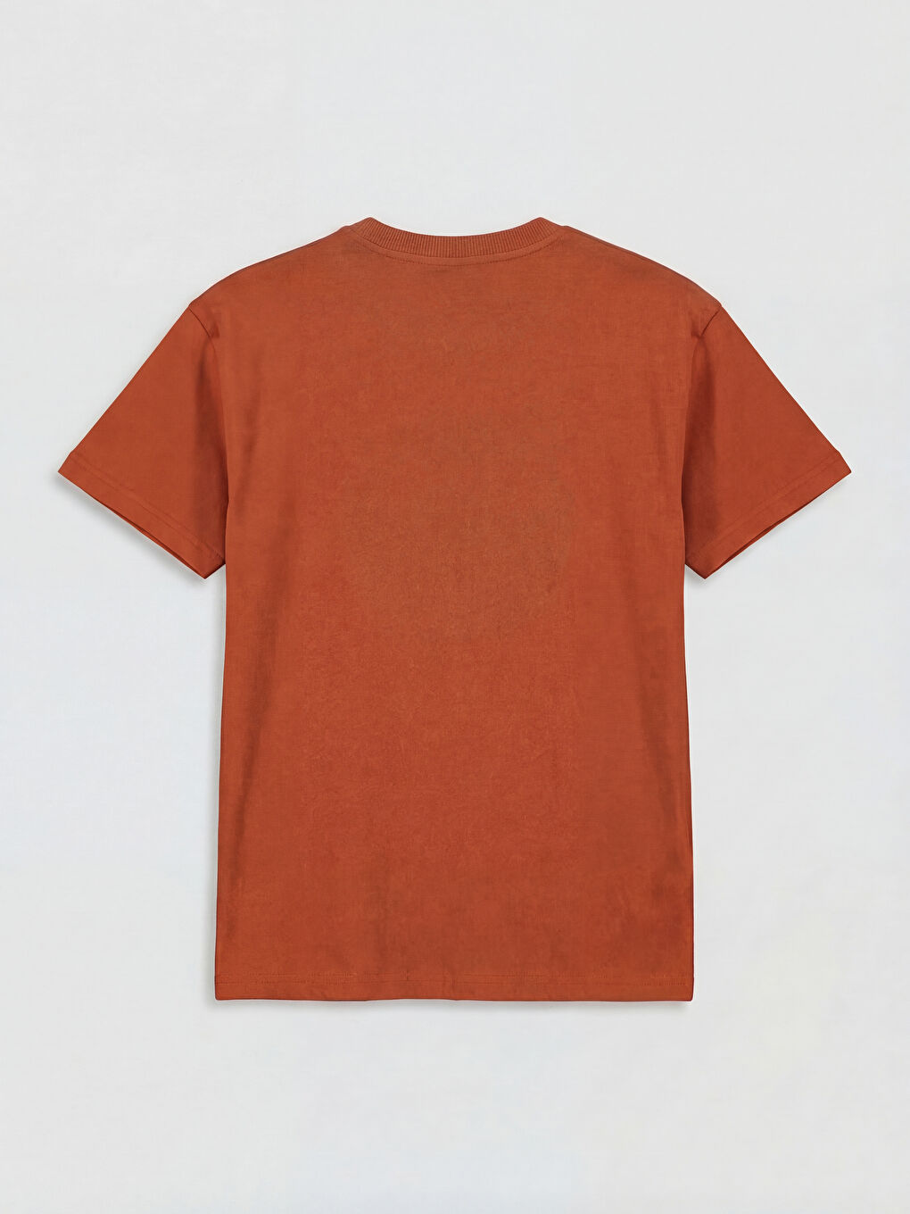 Turuncu New York Baskılı Erkek Çocuk Tişört-1