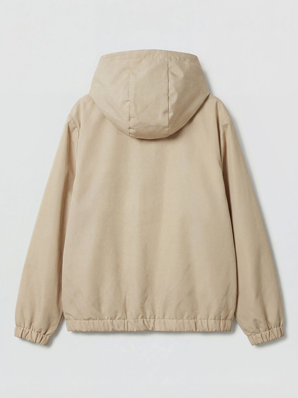 Haki Kapüşonlu Erkek Çocuk Yağmurluk-1