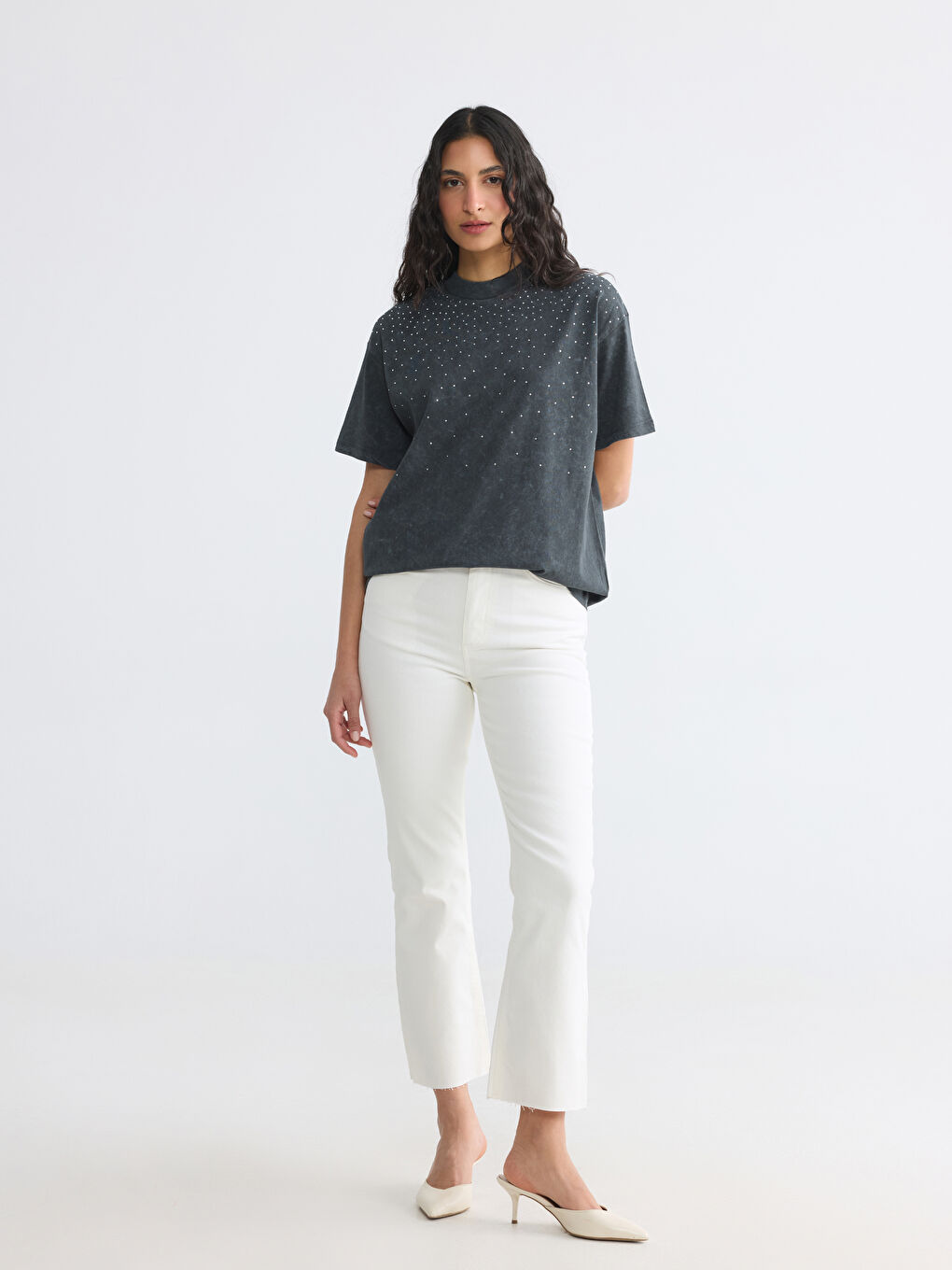 Crop Flare Women's Jeans