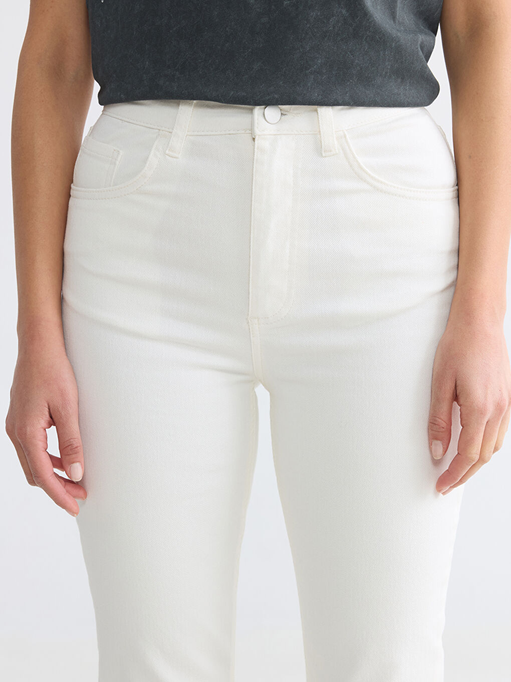 Crop Flare Women's Jeans-2