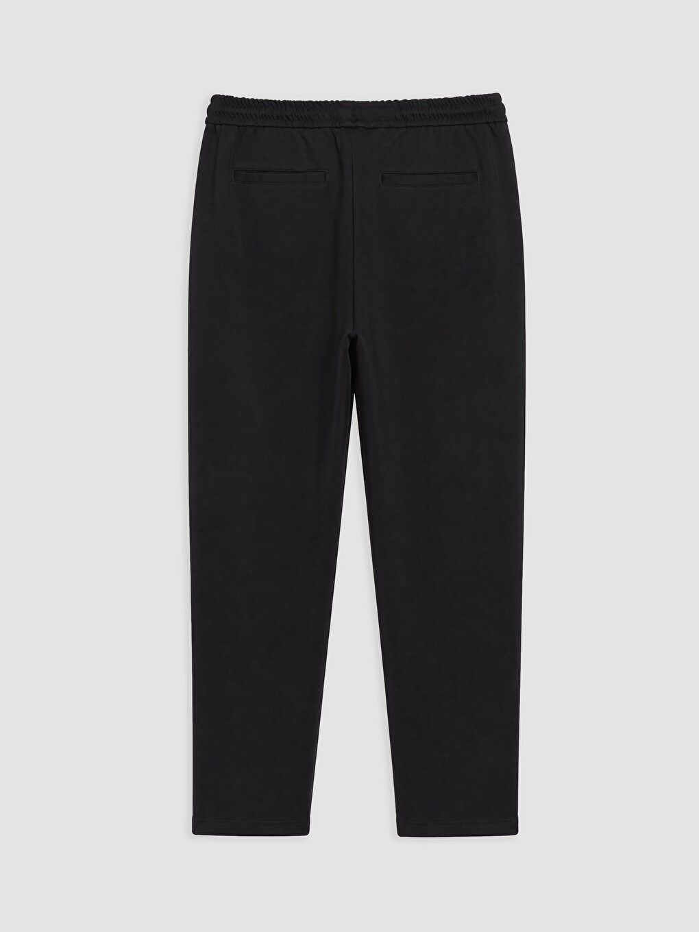 Siyah Regular Fit Erkek Pantolon-1
