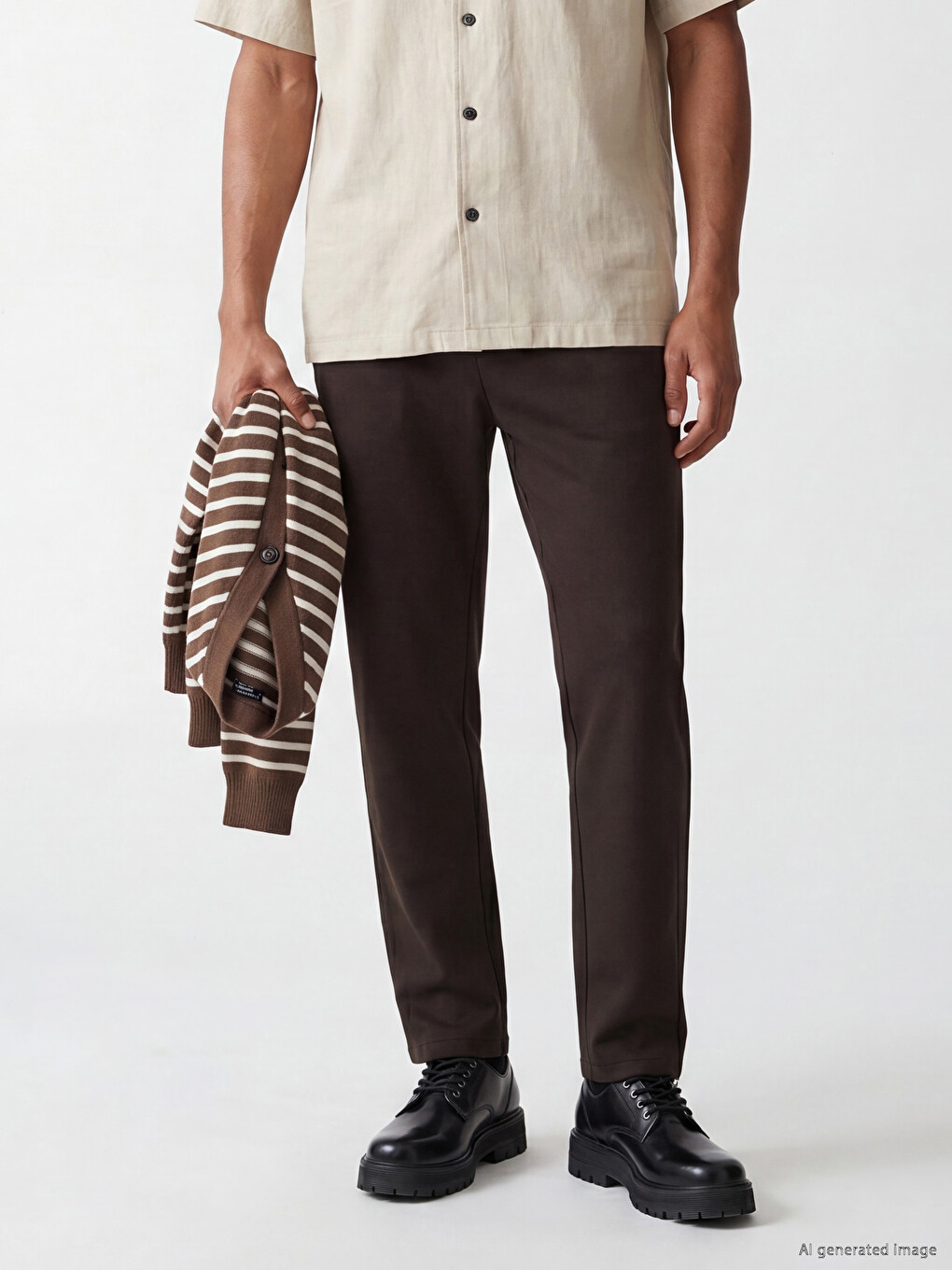 Regular Fit Muške Pantalone