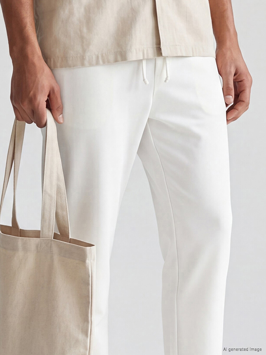 Regular Fit Muške Pantalone-2