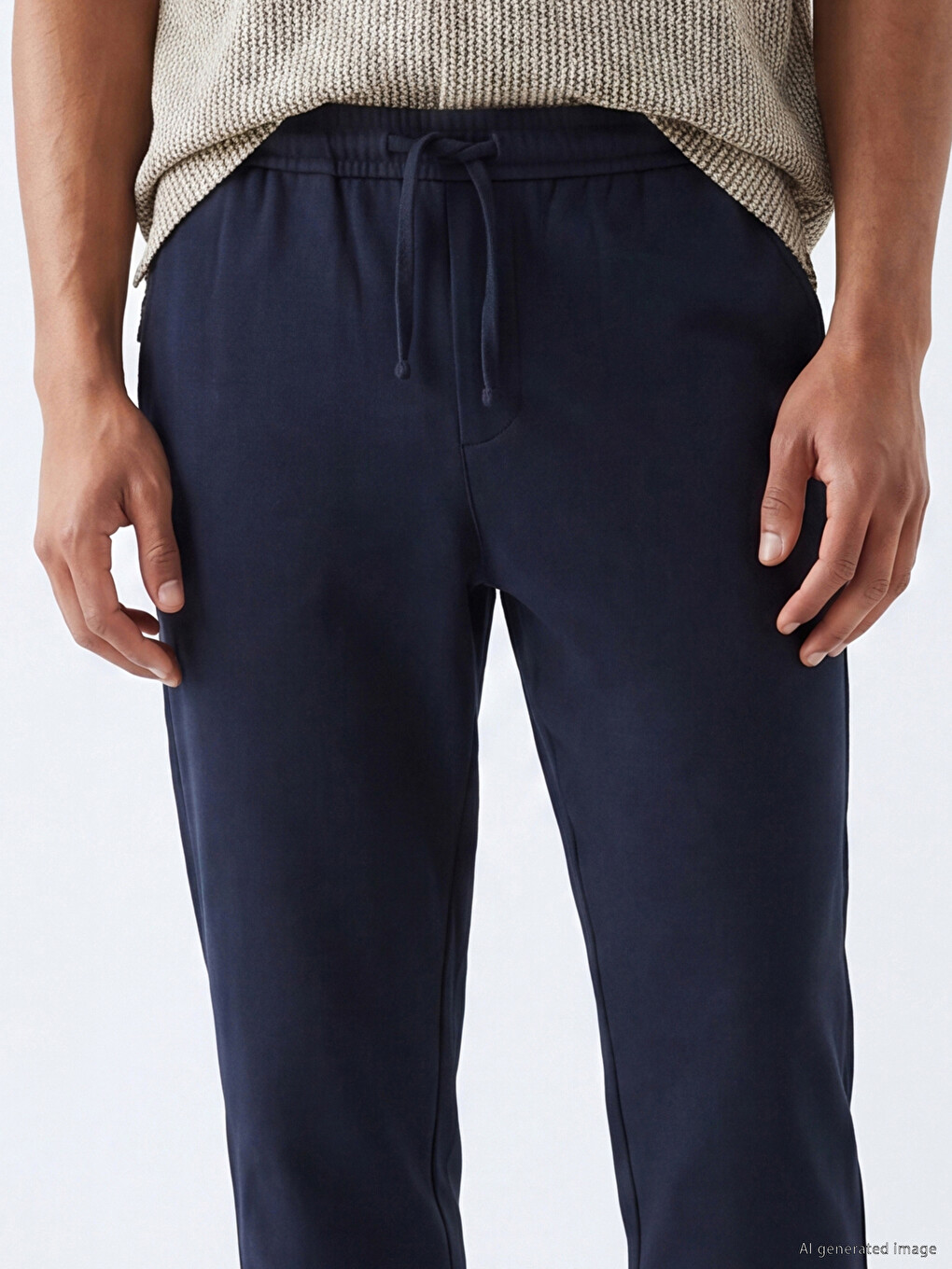 Regular Fit Men's Trousers-2