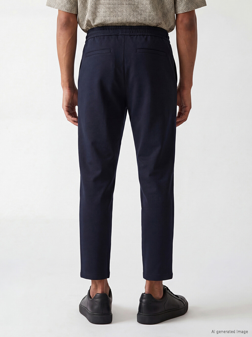 Regular Fit Men's Trousers-3
