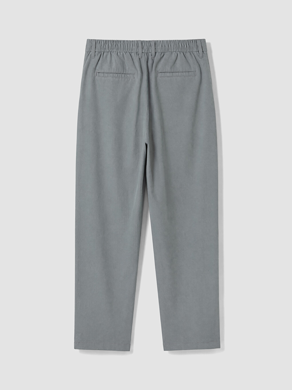 Yeşil Regular Fit Erkek Pileli Pantolon-1