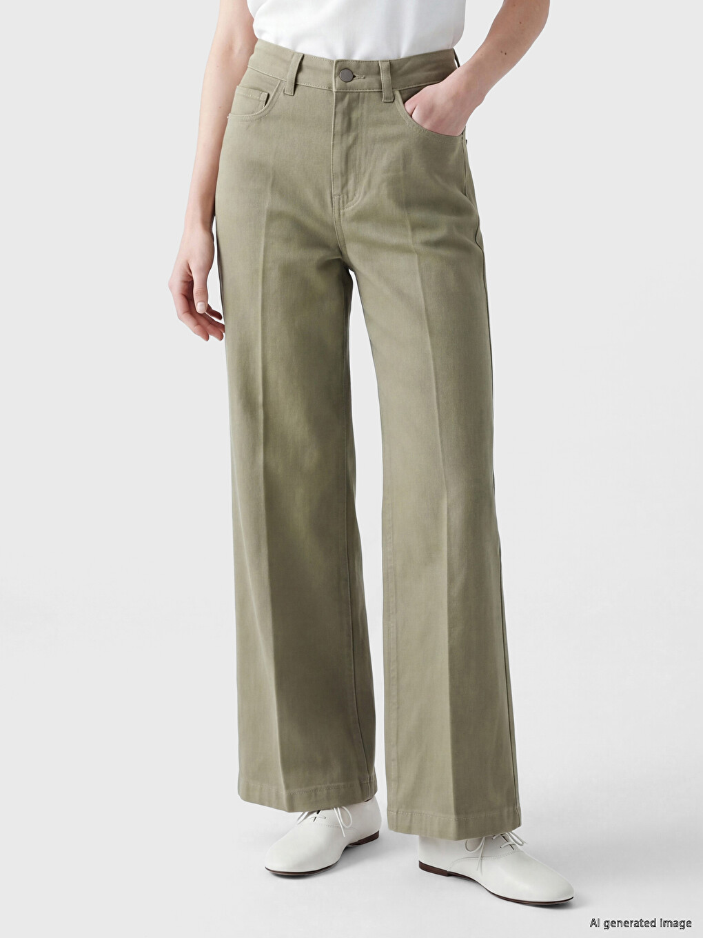 Wideleg Women's Jeans-1
