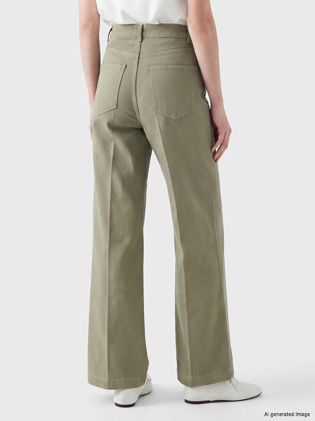 Wideleg Women's Jeans-2