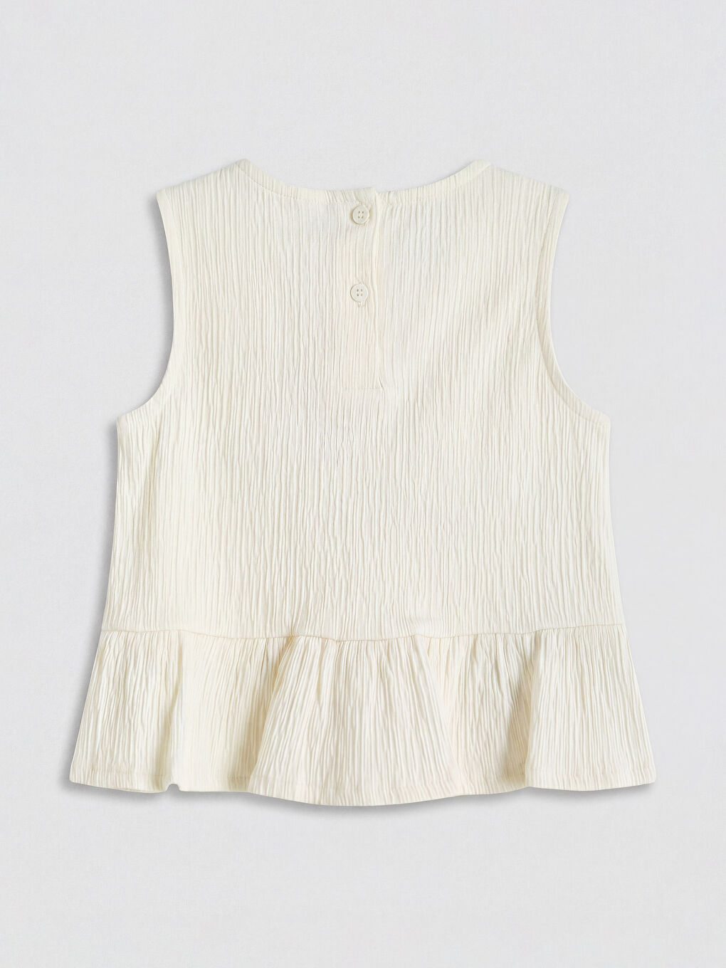 Ekru Çiçekli Kız Çocuk Takım-2