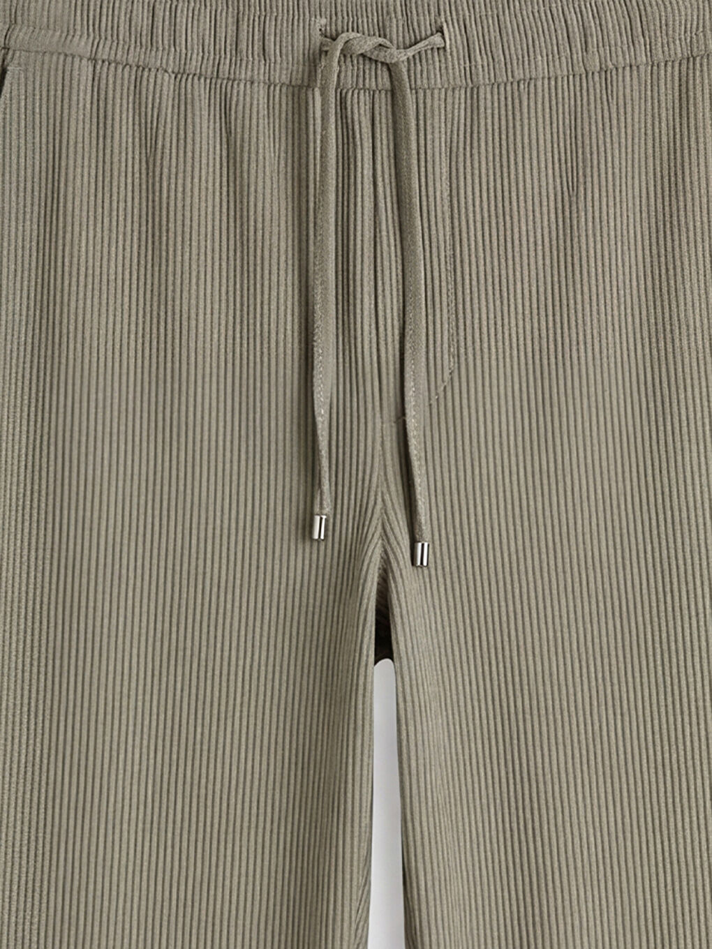 Yeşil Standart Kalıp Erkek Dokulu Pantolon-6