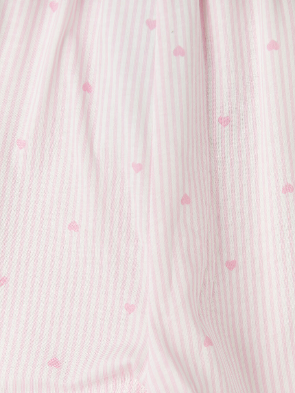 Pembe Gömlek Yaka Kız Çocuk Şortlu Pijama Takımı-6