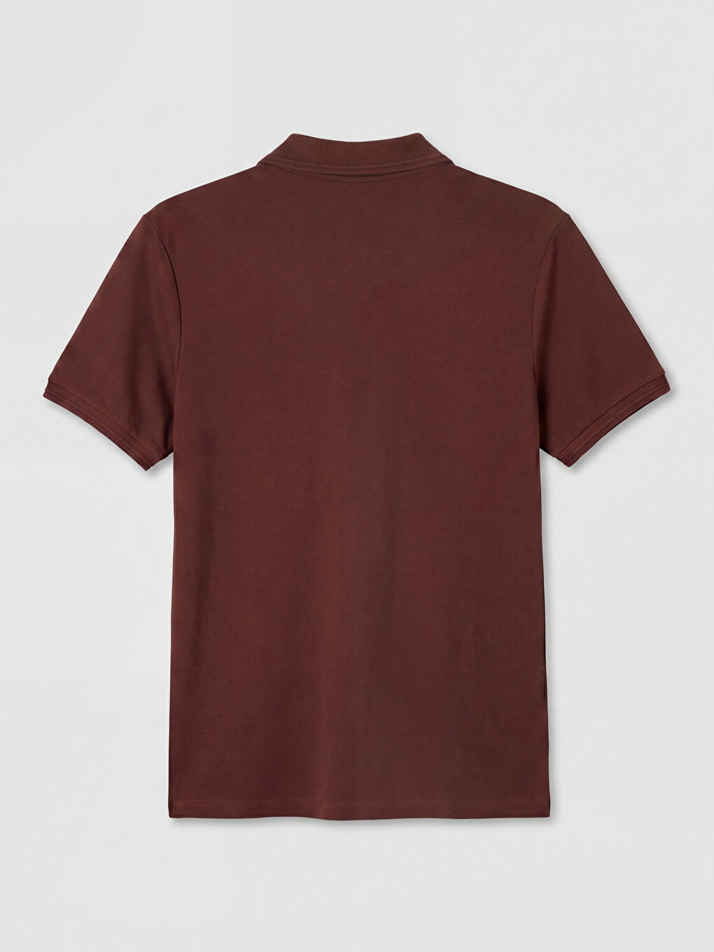 Kahverengi Polo Yaka Erkek Tişört-1