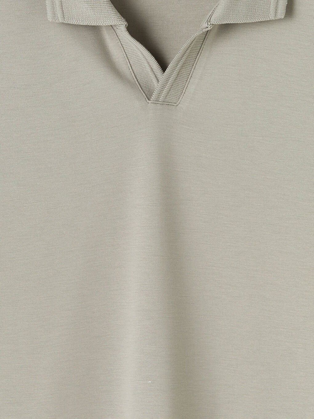 Bej Polo Yaka Erkek Tişört-2