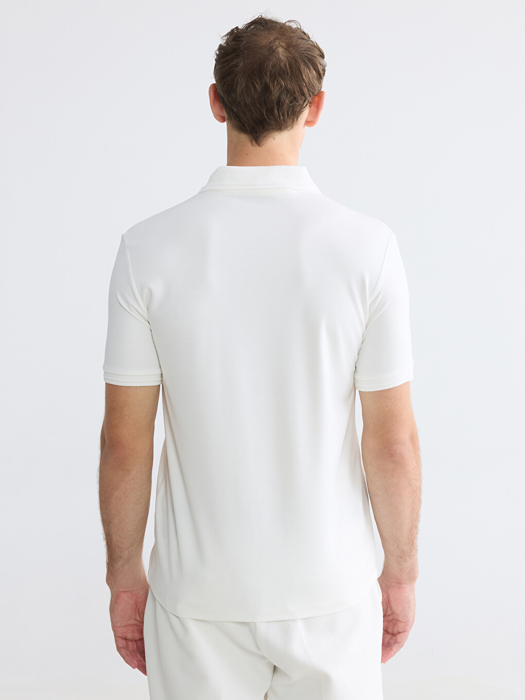 Polo Collar Men's T-Shirt-5