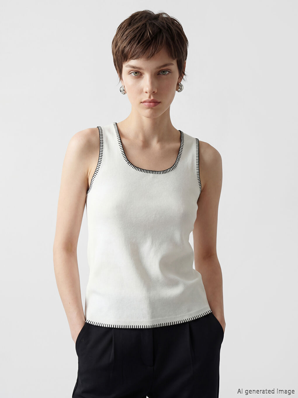 U Neck Women's Tank Top