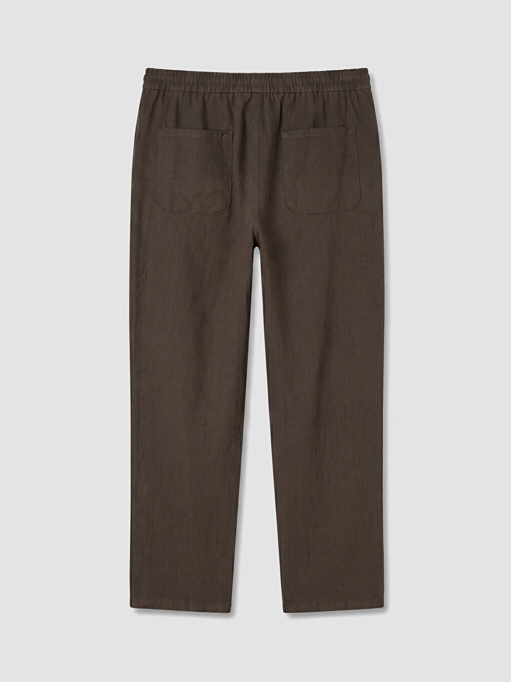 Kahverengi Regular Fit Armürlü Erkek Pantolon-2
