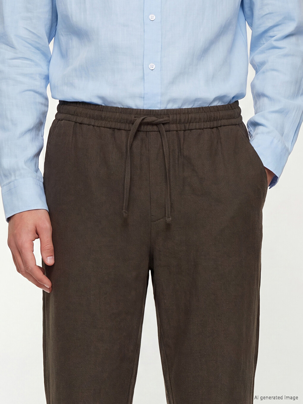 Regular Fit Dobi Muške Pantalone-2