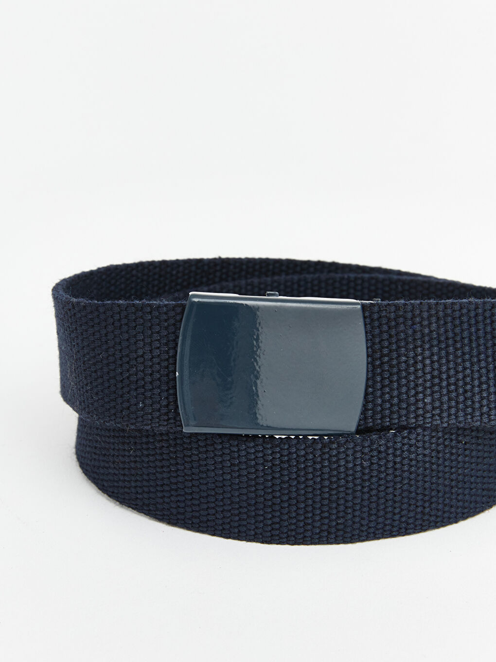 Lacivert Metal Tokalı Erkek Çocuk Kemer-3