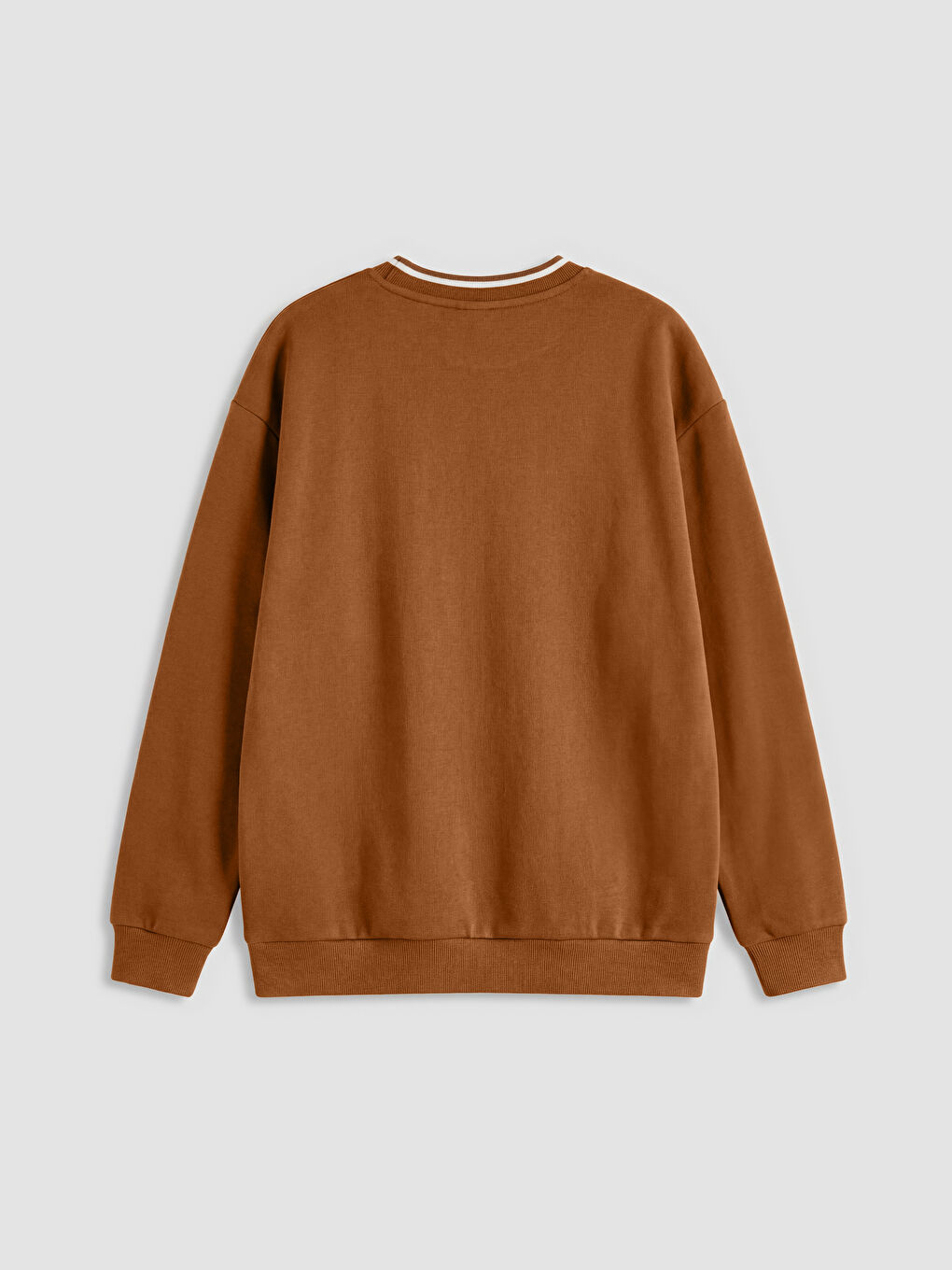 Kahverengi Bisiklet Yaka Baskılı Erkek Çocuk Tişört-1