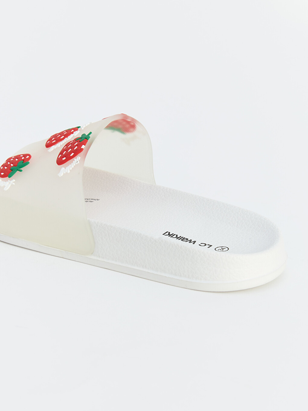 Erdbeerbedruckter Mädchenslipper-2