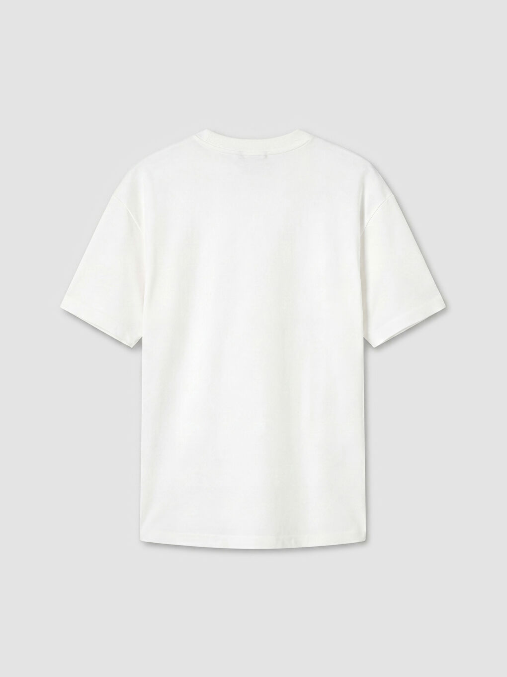 Lacivert Relax Fit %100 Pamuk Basic Erkek Tişört 3'lü-5