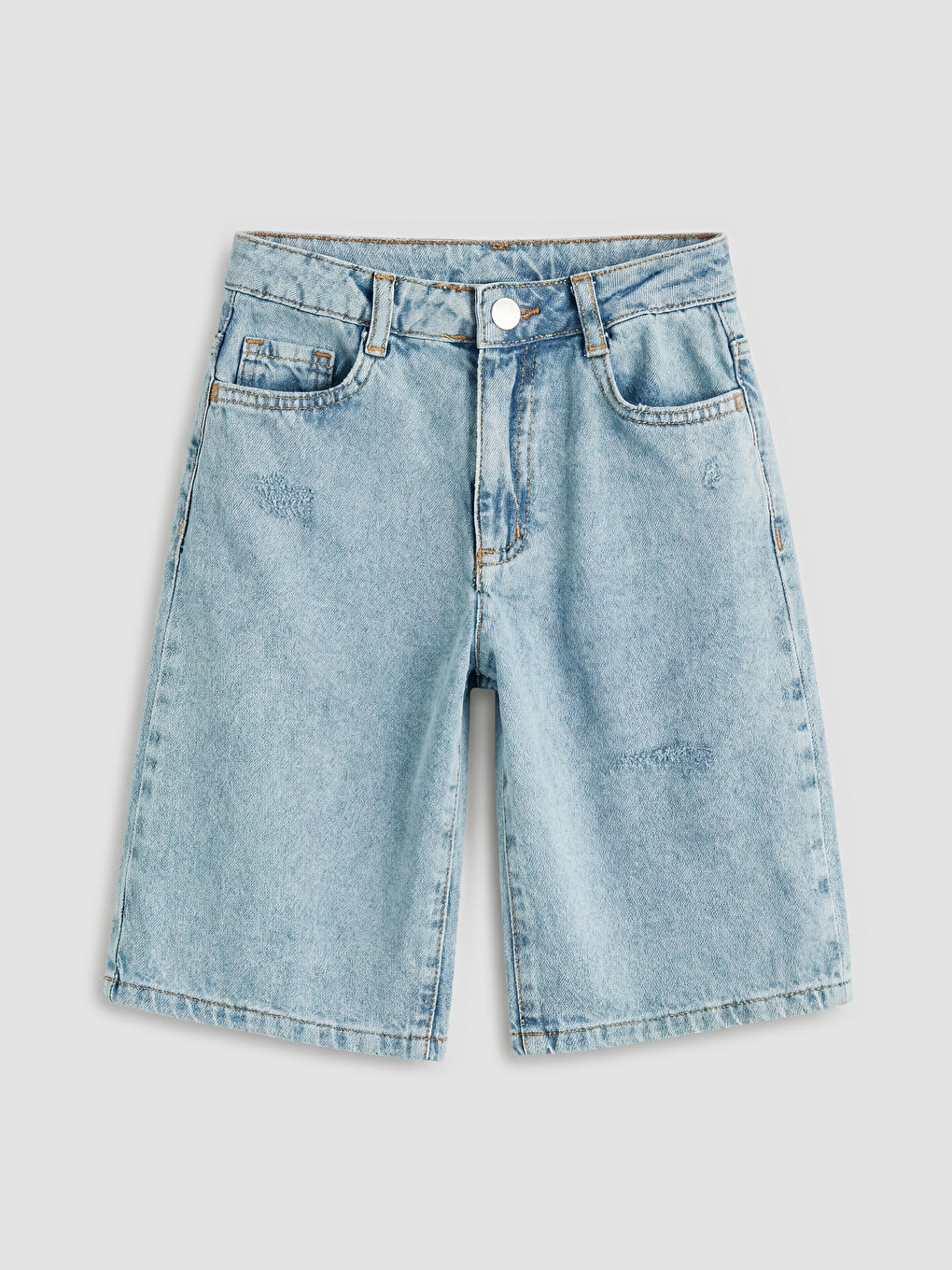 Mavi Kız Çocuk Jean Şortolon