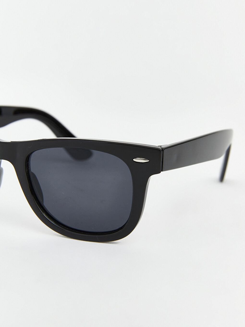 Siyah Renkli Camlı Erkek Güneş Gözlüğü-3