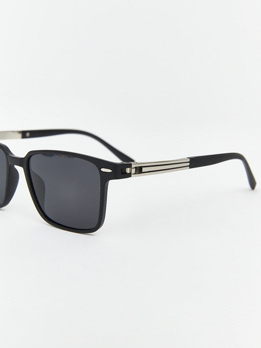 Siyah Renkli Camlı Erkek Güneş Gözlüğü-3