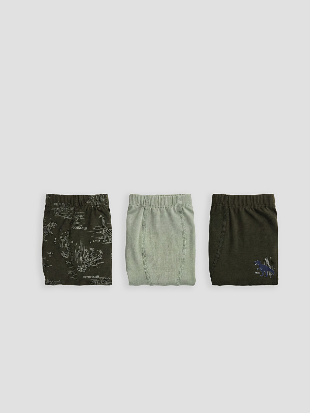 Yeşil Erkek Çocuk 3'lü Boxer