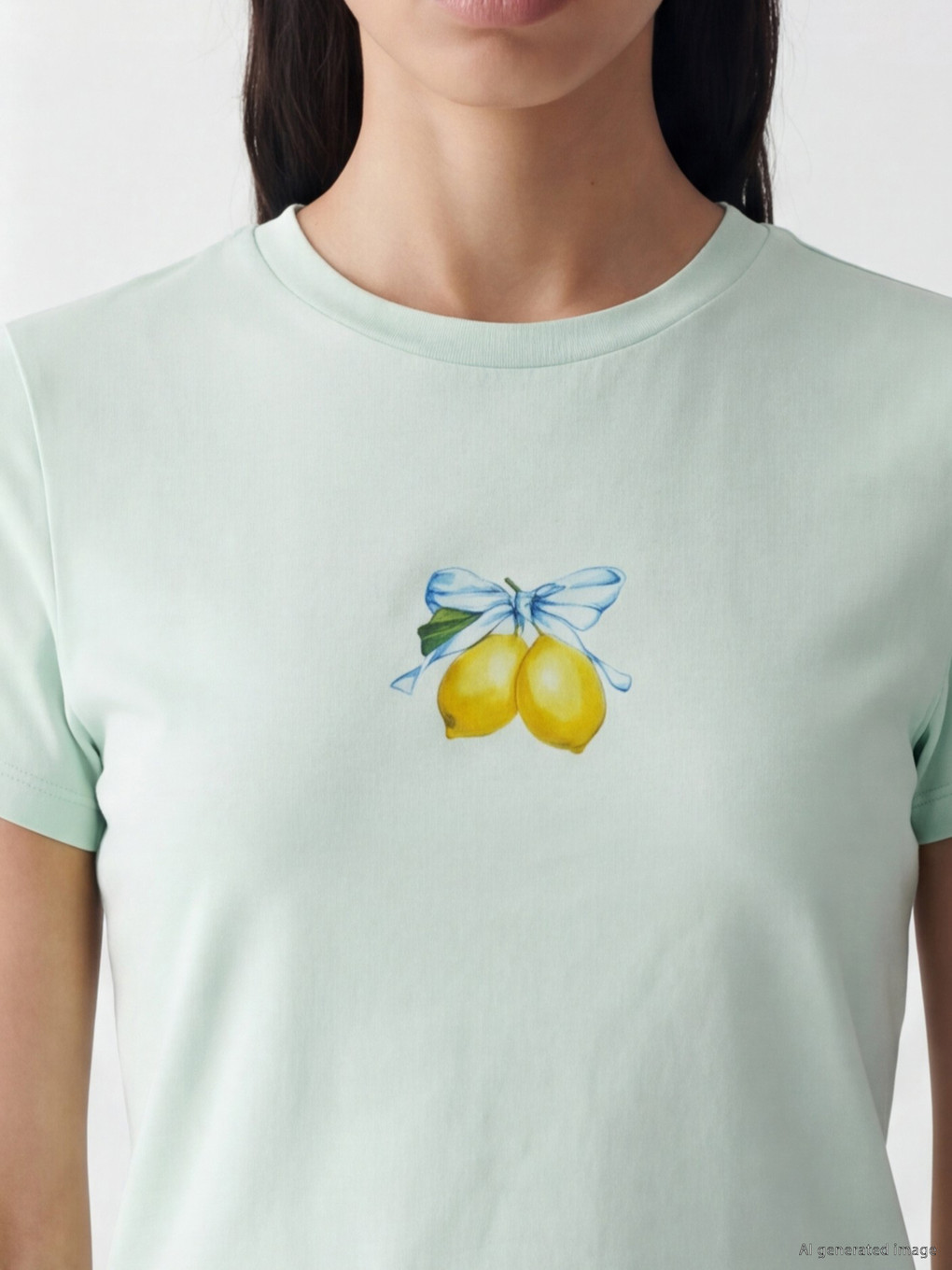 Printed 100% Cotton Women's T-shirt-2