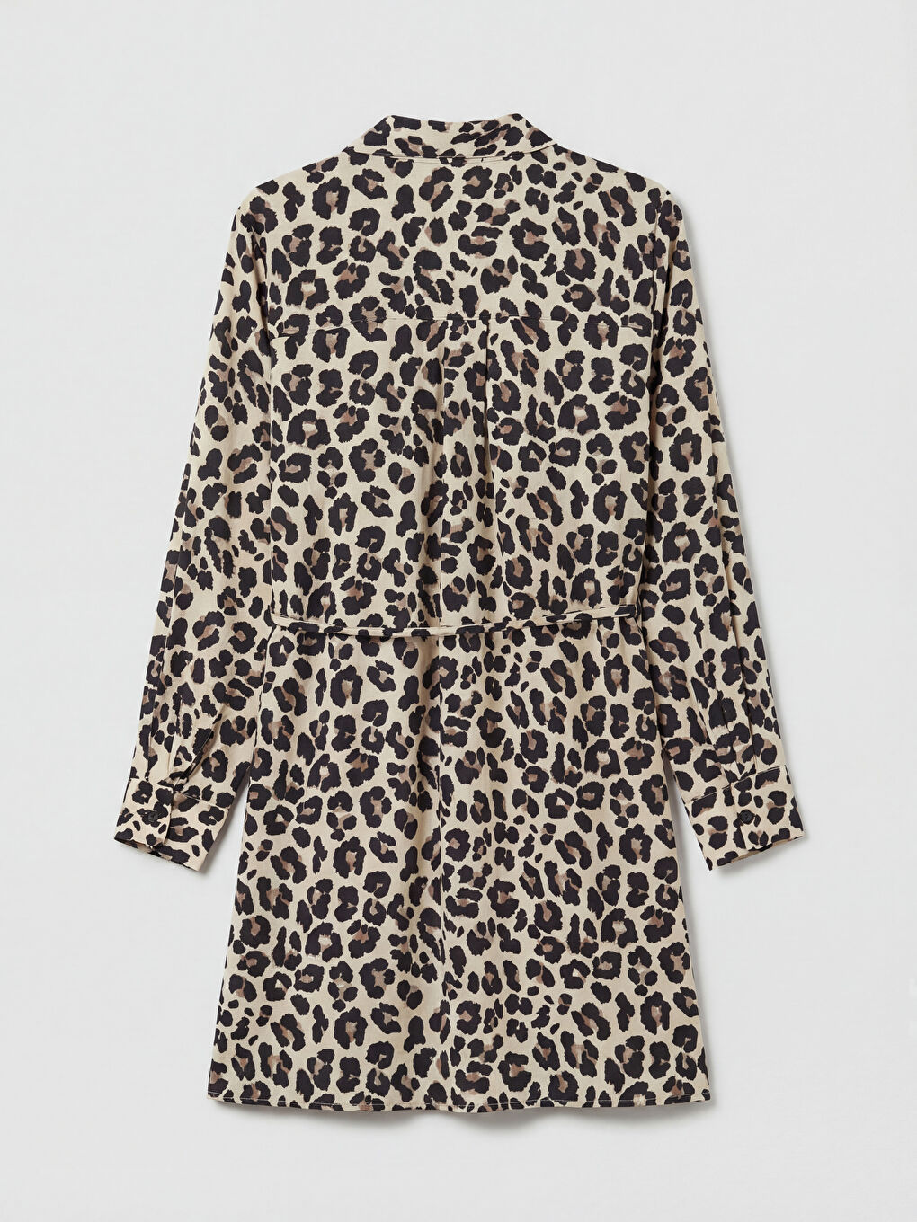 Leopard Print Women's Shirt Tunic-5