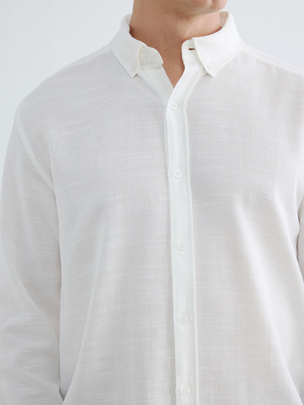 Regular Fit Dobby muška košulja-2