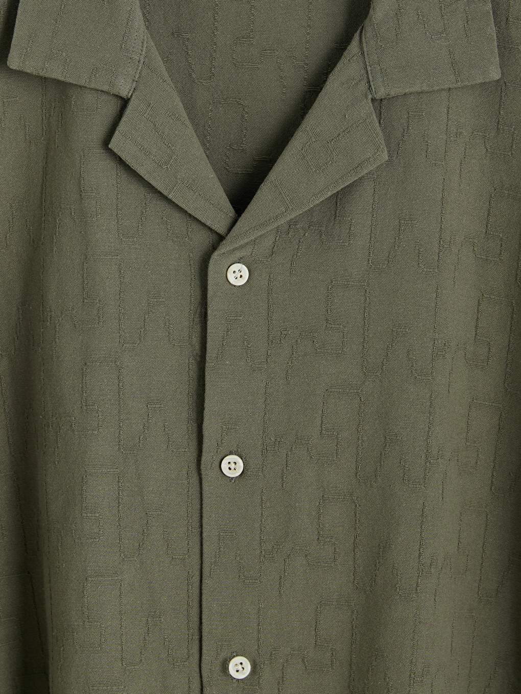 Man Khaki Shirt-1