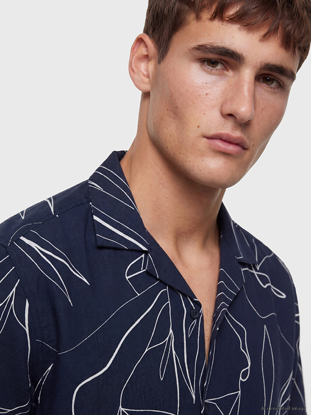 Man Indigo Shirt-2