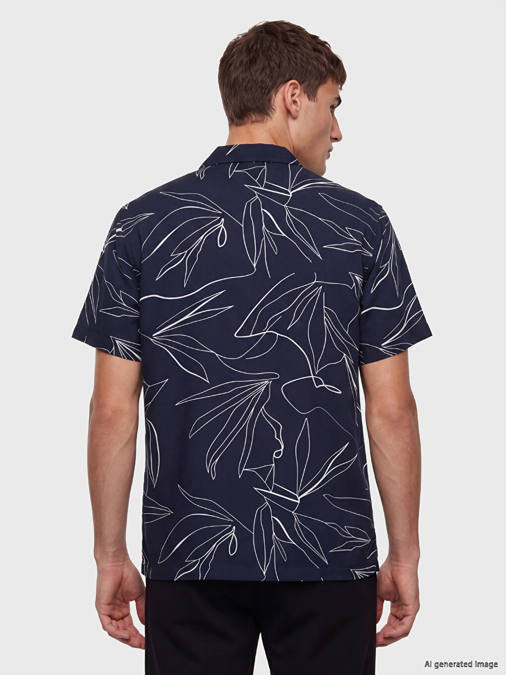 Man Indigo Shirt-3