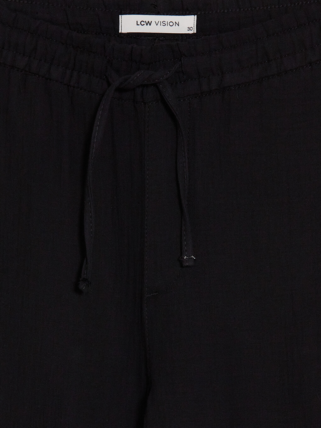 Siyah Regular Fit Armürlü Erkek Pantolon-6