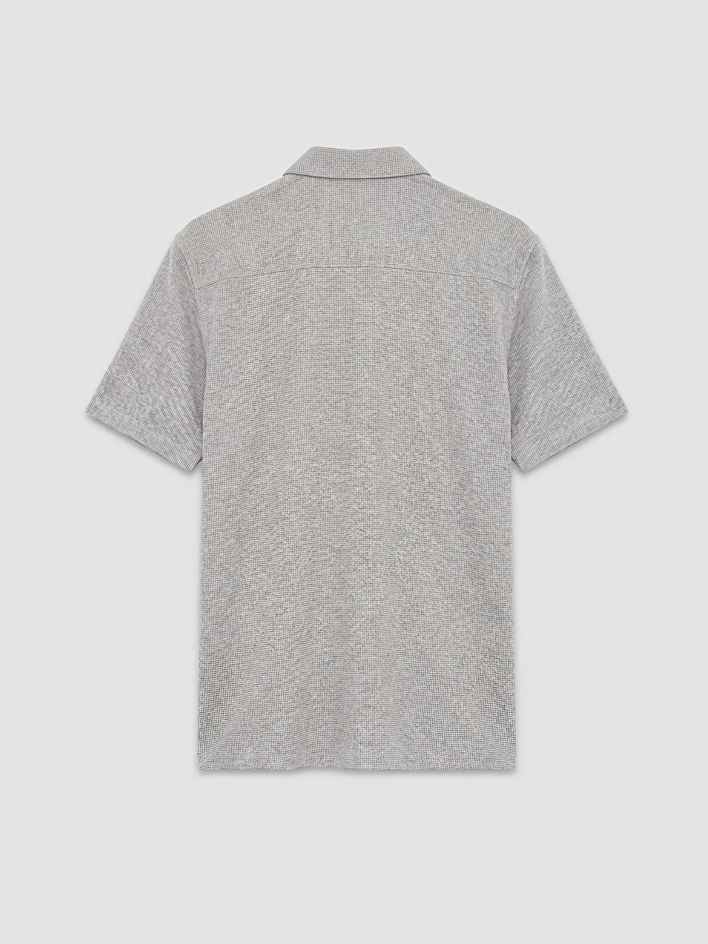 Regular Fit Men's Textured Shirt-5